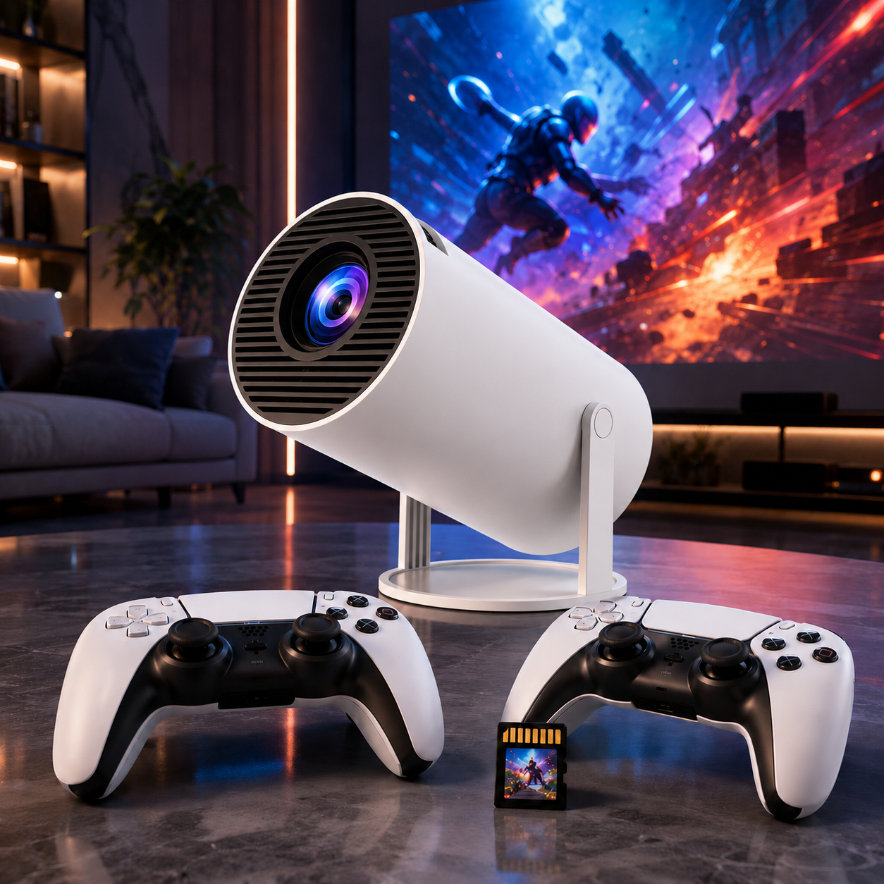 🔥Proyector 2 en 1 con Consola 4K